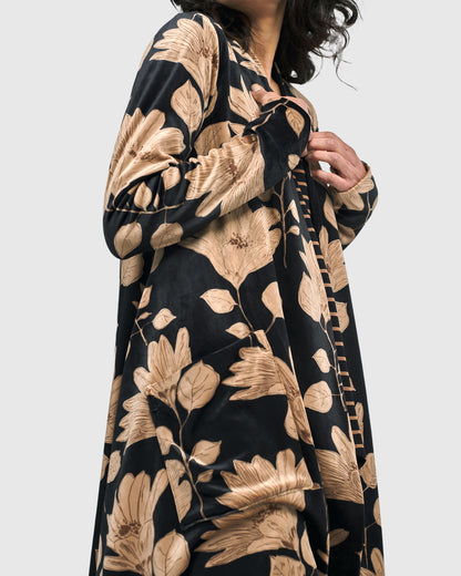 Velvet Floral Jacket - Suttles & Seawinds