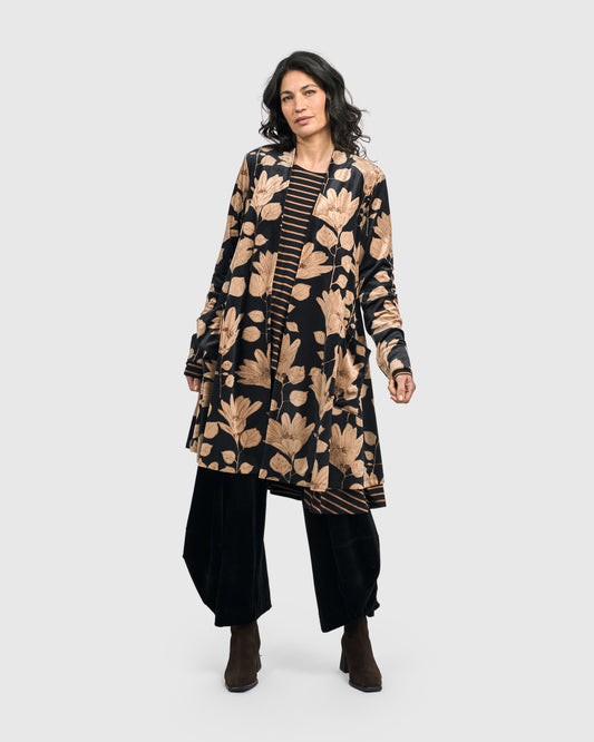 ALEMBIKA - VELVET FLORAL JACKET