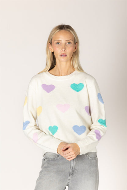 Heart Crew Sweater