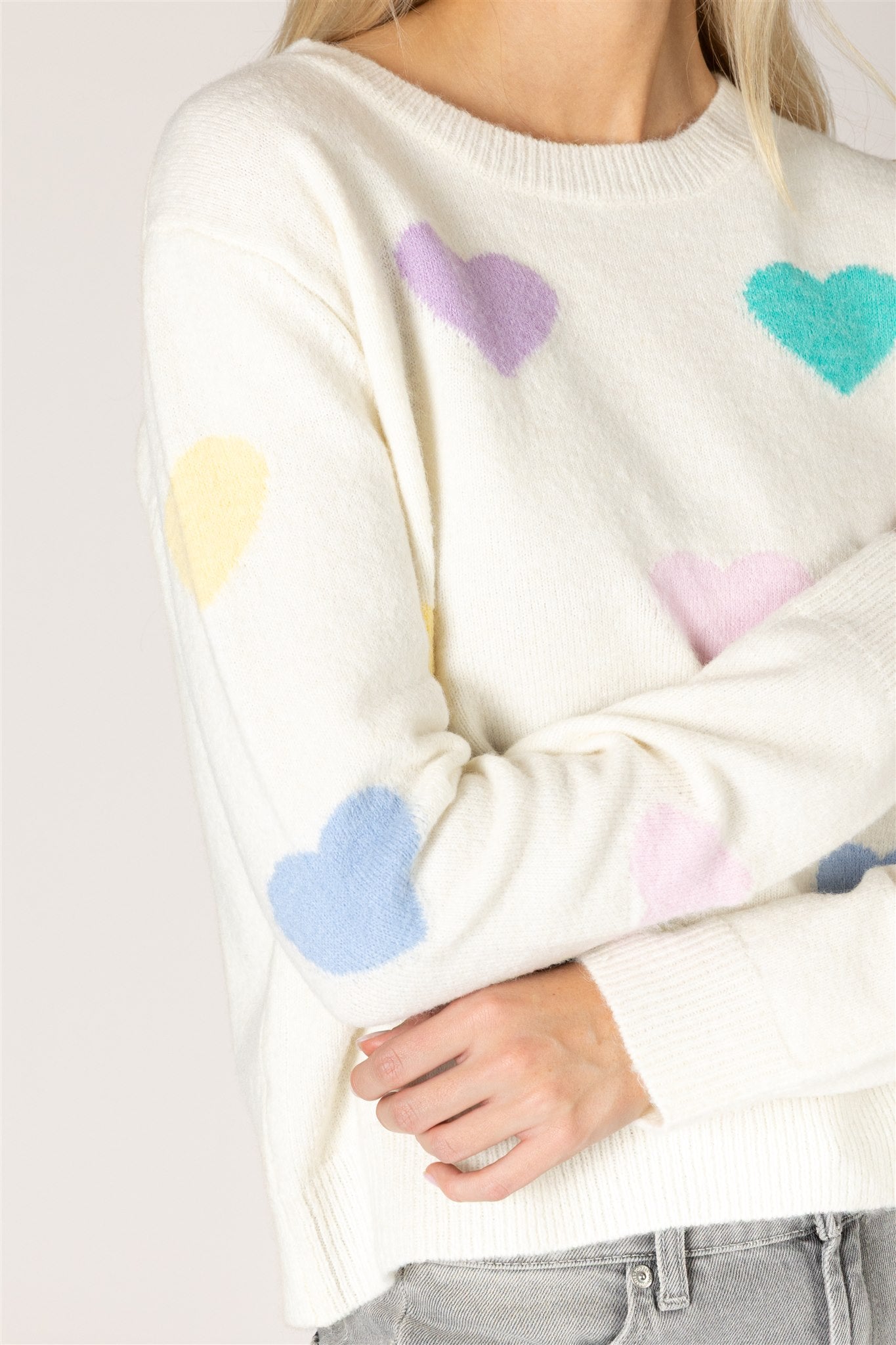 Heart Crew Sweater