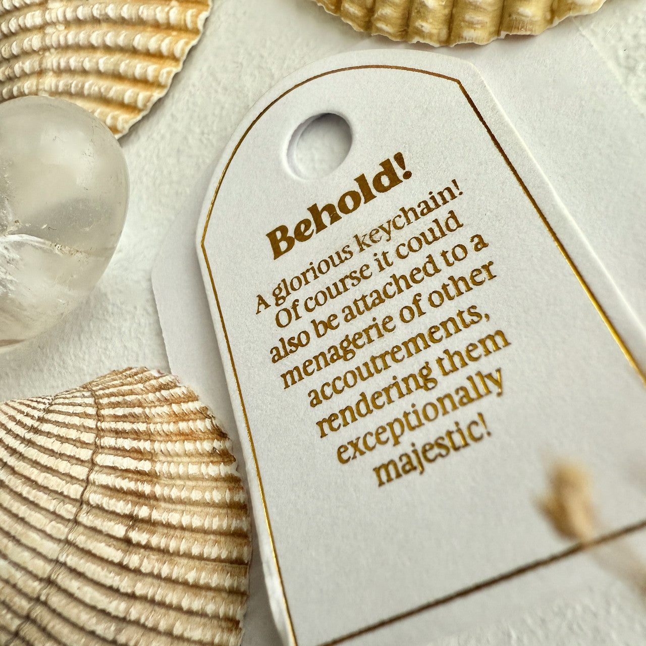 PIKA AND BEAR - DOLLY COWBOY ENAMEL KEYCHAIN