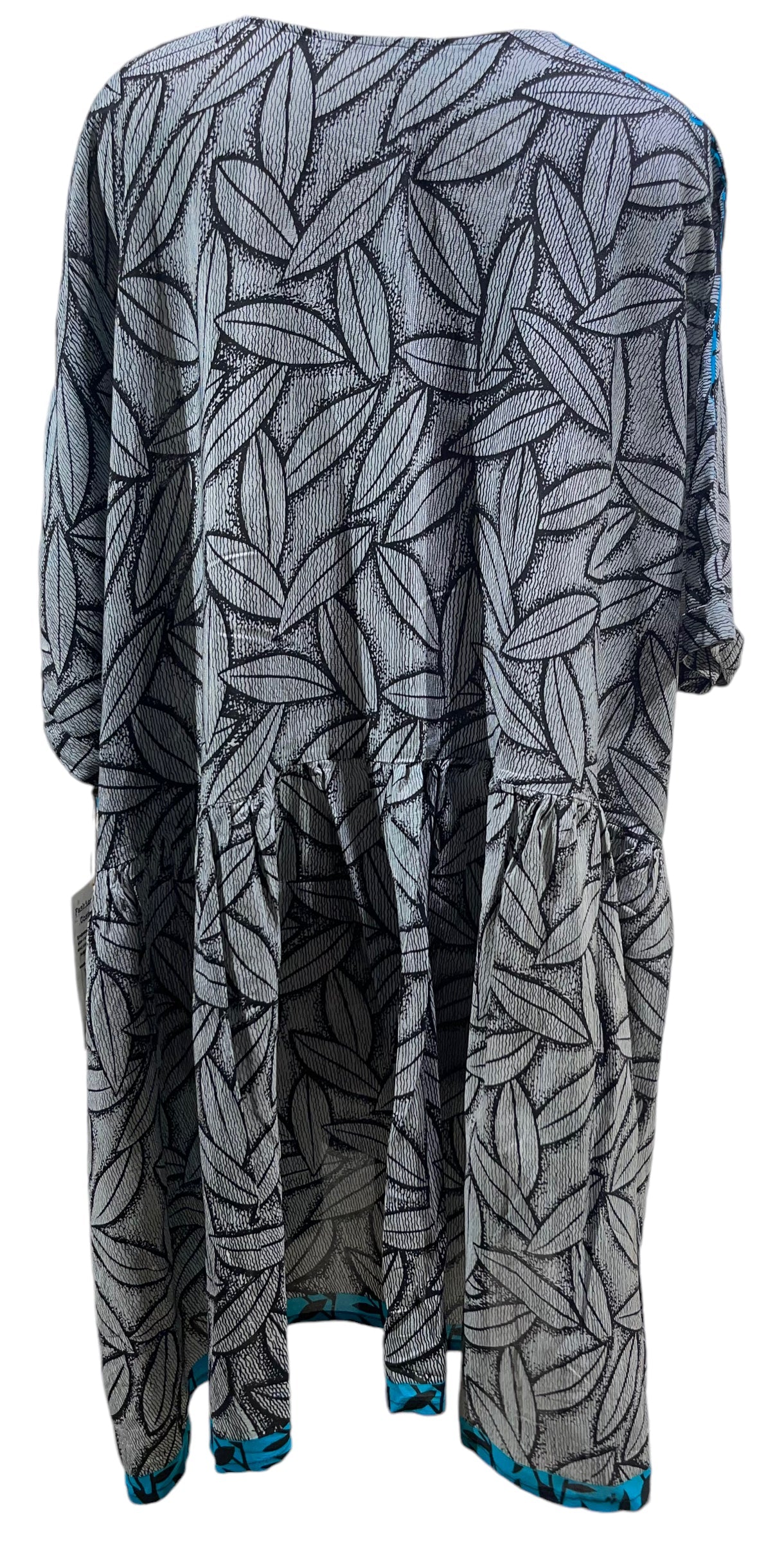 sariKNOTsari  PRC5587 Avatar Pure Silk Boxy Babydoll Dress