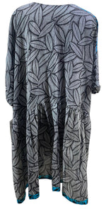 Load image into Gallery viewer, sariKNOTsari  PRC5587 Avatar Pure Silk Boxy Babydoll Dress
