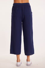 Load image into Gallery viewer, MODODOC - RIBBED WAIST MIDI PANTS
