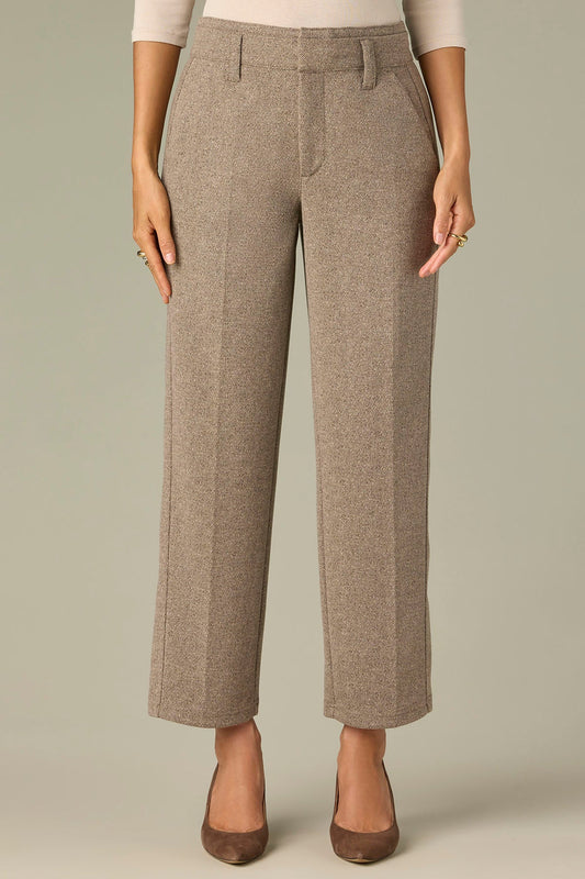 Teagan Sky Rise Ankle Straight Trouser