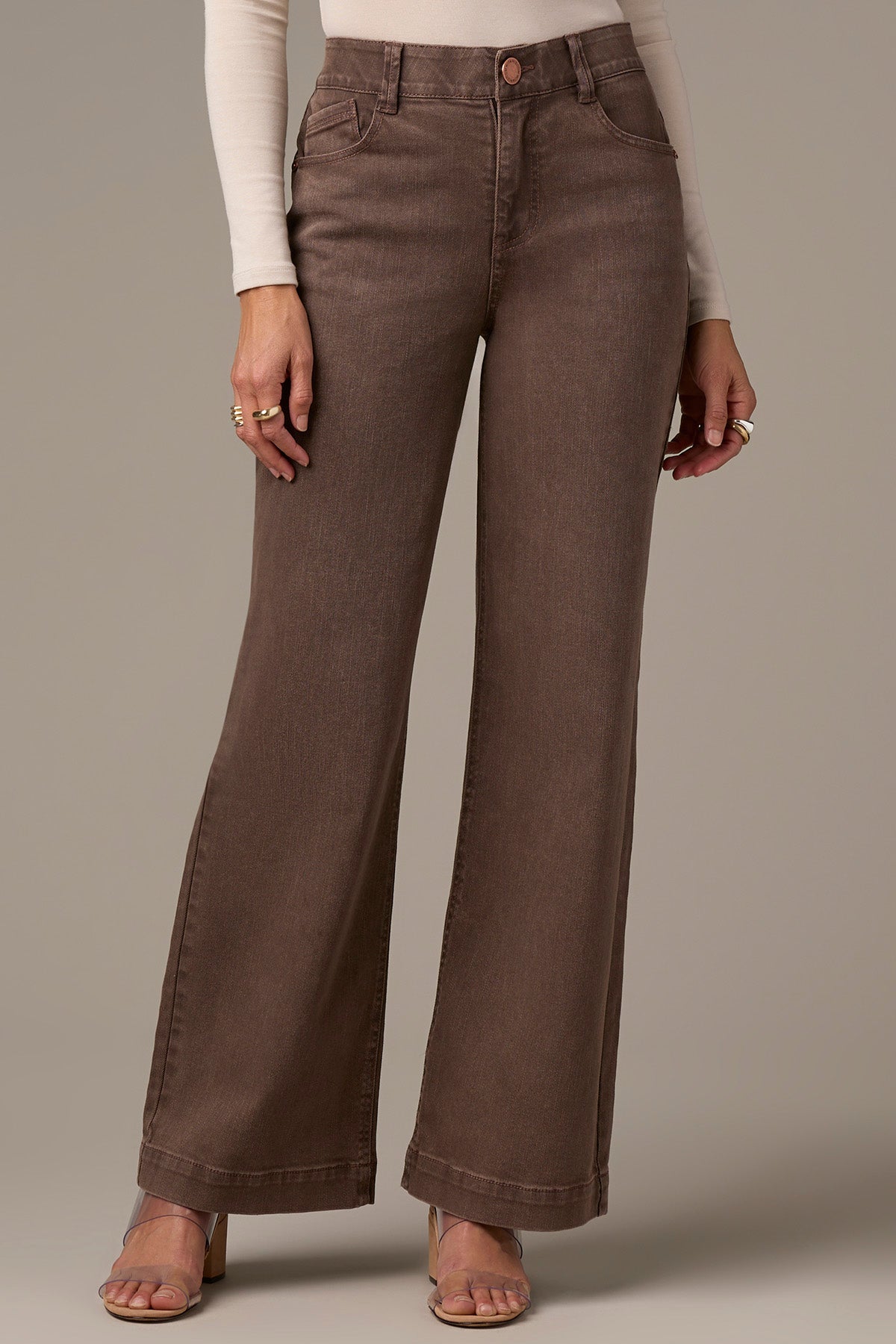 WIT & WISDOM - SAM HIGH RISE WIDE LEG