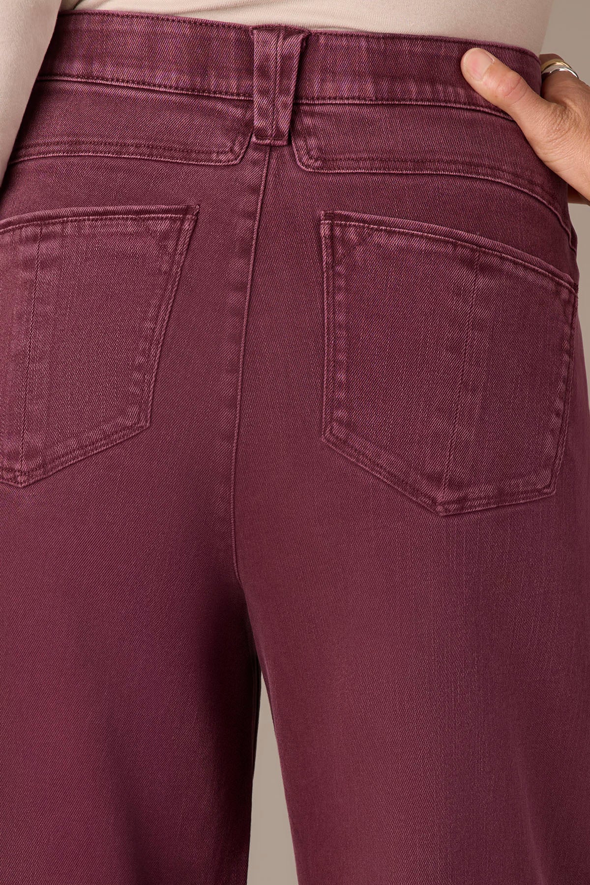 WIT & WISDOM - SKYRISE WIDE LEG BOYFRIEND