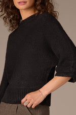 Load image into Gallery viewer, WIT &amp; WISDOM - 3/4 SLEEVE DOLMAN SWEATER
