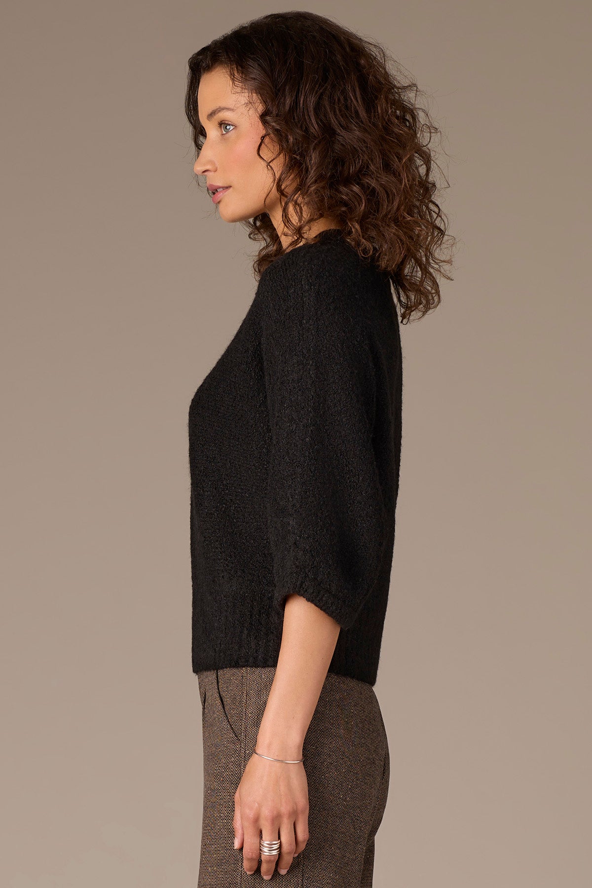 WIT & WISDOM - 3/4 SLEEVE DOLMAN SWEATER