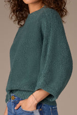 Load image into Gallery viewer, WIT &amp; WISDOM - 3/4 SLEEVE DOLMAN SWEATER
