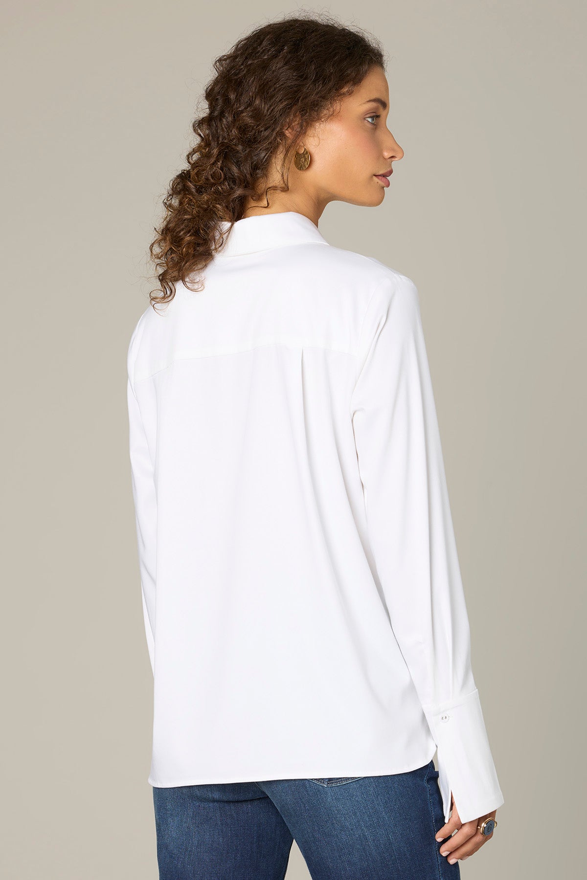 WIT & WISDOM - FRENCH CUFF WOVEN SHIRT