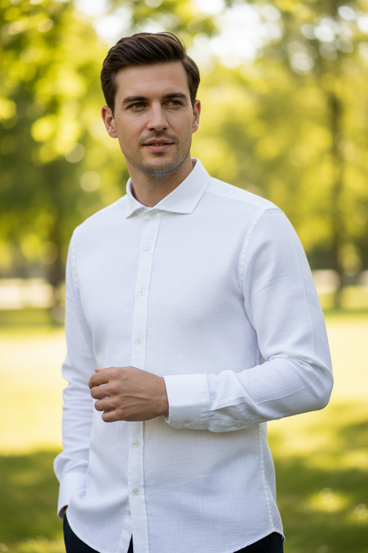 Linen Long Sleeve Shirt