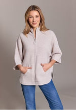 Load image into Gallery viewer, ALASHAN - BOZEMAN HALF ZIP PONCHO
