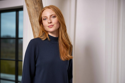 Lori  - Mock Neck Sweater