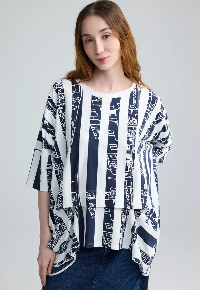 ODYSSEY JERSEY ROUNDNECK TOP