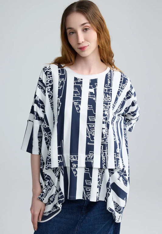 ODYSSEY JERSEY ROUNDNECK TOP