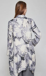 LUUKAA - BUBBLE HEM LONG JACKET