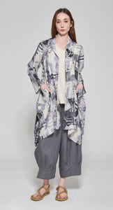 LUUKAA - BUBBLE HEM LONG JACKET