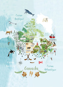 MAISON L -  FRENCH COTTON PRINTED TEA TOWELS