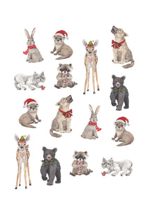 MAISON L -  FRENCH COTTON PRINTED TEA TOWELS