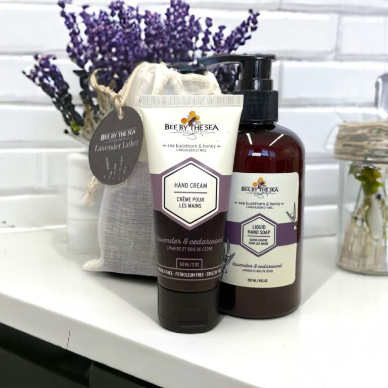 BEE BY THE SEA - HAND CARE GIFT SET LAVENDER