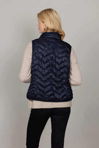Louise Short Down Vest - Suttles & Seawinds