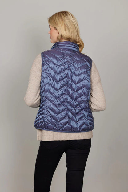 Louise Short Down Vest - Suttles & Seawinds