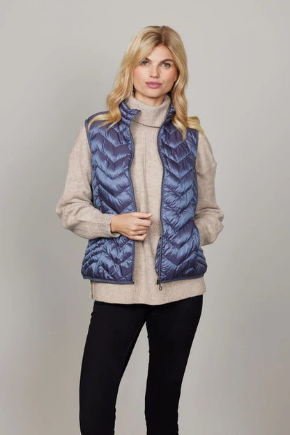Louise Short Down Vest - Suttles & Seawinds