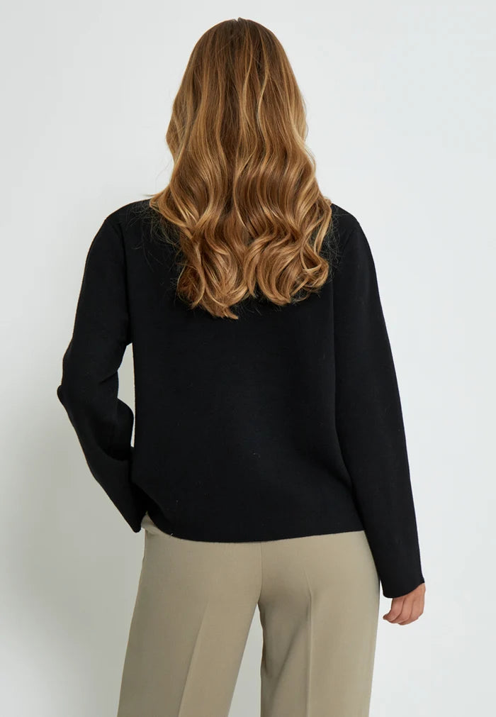 Lupi High Neck Knit Pullover