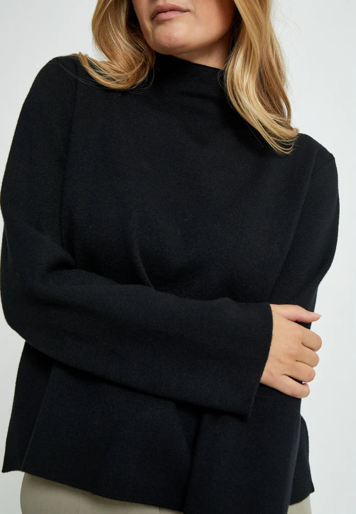 Lupi High Neck Knit Pullover