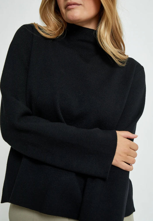 Lupi High Neck Knit Pullover