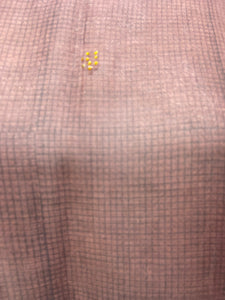 sariKNOTsari  PRG4178 Sheer Avatar Pure Silk Boxy Top