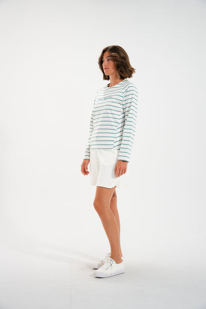 Meria Cotton Jersey T-Shirt - Suttles & Seawinds