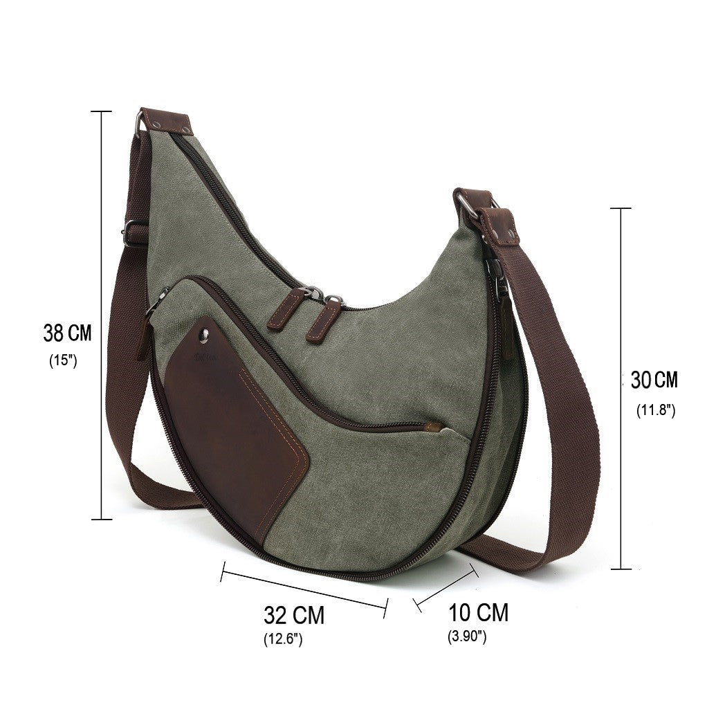 DAVAN -NAKODA  MULTIFUNCTION CANVAS SLING BAG