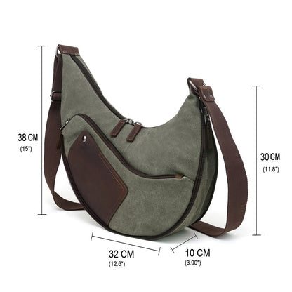 Multifunction Canvas Sling Bag - Suttles & Seawinds