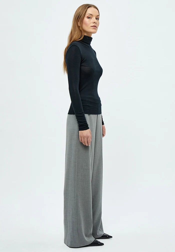 Cally Roll Neck Long Sleeve Top