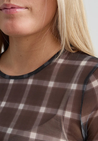 Minus Stefine Mesh Long Sleeve Top - Alternate
