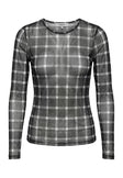 Stefine mesh Long Sleeve Top