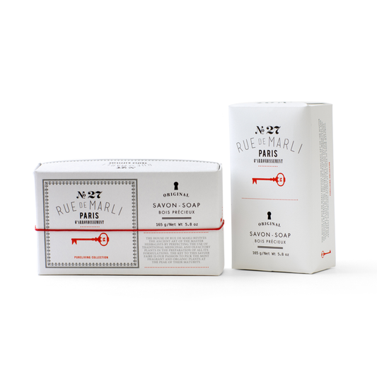 Rue de Marli N°27 Bois Précieux shea butter soap, 165 g bar