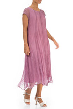 Load image into Gallery viewer, GRIZAS - CRUMPLED SILK CHIFFON DRESS
