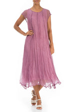 Load image into Gallery viewer, GRIZAS - CRUMPLED SILK CHIFFON DRESS
