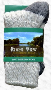 River View Sock Company - Soft Merino Wool (Ladies)