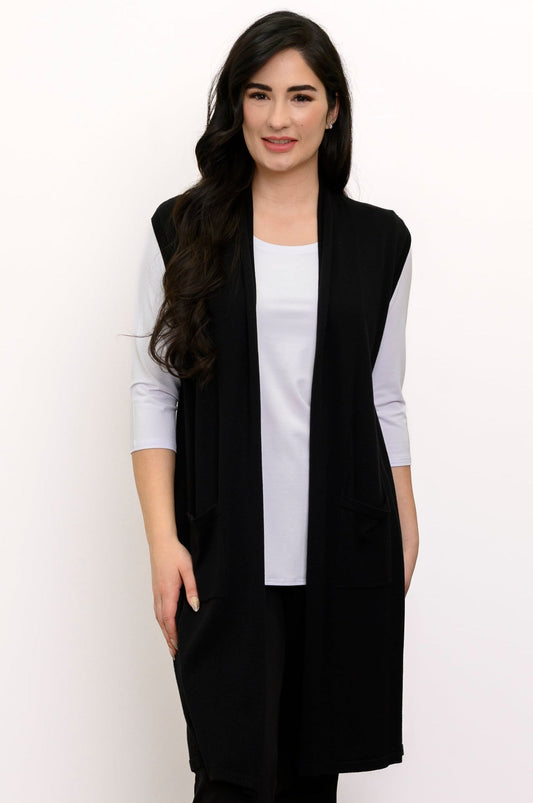 Miranda Vest in Black
