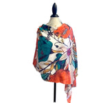 Load image into Gallery viewer, EXPRESSIONS - MULTIFLOWER SCARF
