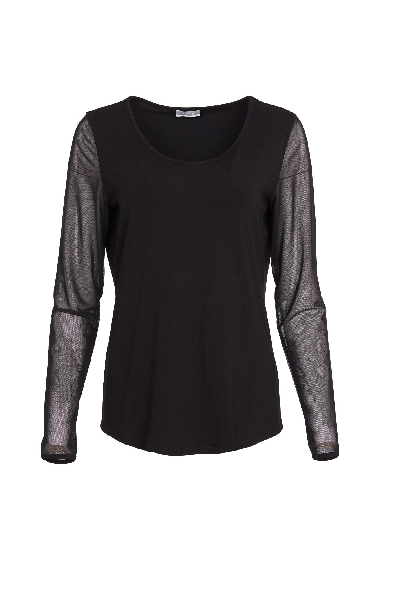 NAYA - MESH SLEEVE TOP