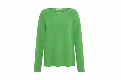 Naomi Fit Flare Shorter Length Rib Sweater