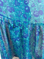 Load image into Gallery viewer, sariKNOTsari  PRG6347 Sheer Avatar Pure Silk Boxy Babydoll Dress
