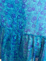 Load image into Gallery viewer, sariKNOTsari  PRG6347 Sheer Avatar Pure Silk Boxy Babydoll Dress
