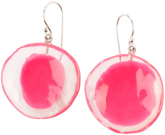ZSISKA - PRUE COLLECTION  -FLORA DISC EARRINGS