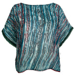 Load image into Gallery viewer, PAINT POUR SILK BOXY TOP
